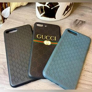 Bundle of Gucci iPhone cases